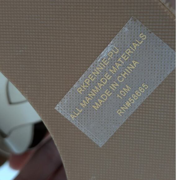 Nordstrom Rack Pennie Braided Platform Sandal Women's Cream Size US10M - Picture 9 of 10